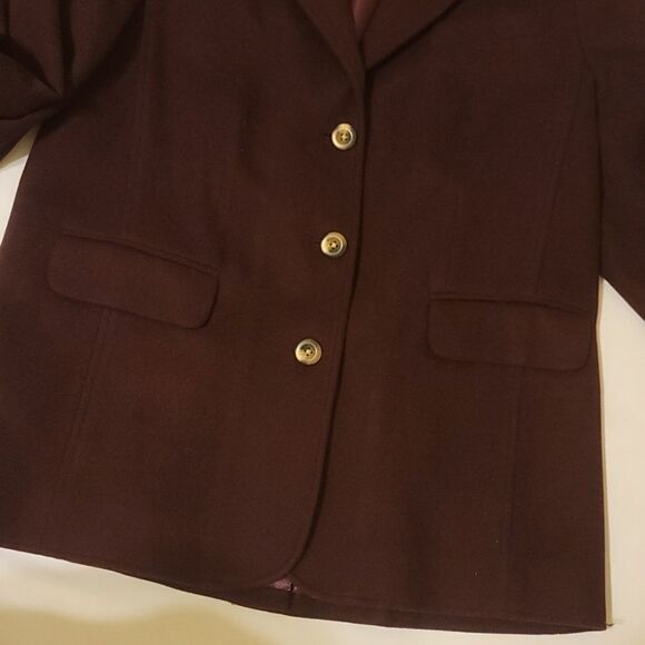 Ll bean wool Blazer size 16 - Picture 4 of 12